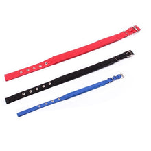 Load image into Gallery viewer, Foam Cotton  Polyester Pet Collars Pet Neck Strap Dog Neckband Cats Dogs Collars, 3.5cm x 57cm, 3.5cm x 57cm Black, 3.5cm x 57cm Blue, 3.5cm x 57cm Red