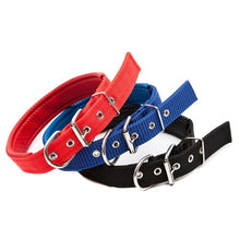 Load image into Gallery viewer, Foam Cotton  Polyester Pet Collars Pet Neck Strap Dog Neckband Cats Dogs Collars, 3.5cm x 57cm, 3.5cm x 57cm Black, 3.5cm x 57cm Blue, 3.5cm x 57cm Red