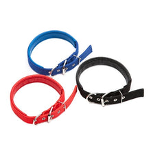 Load image into Gallery viewer, Foam Cotton  Polyester Pet Collars Pet Neck Strap Dog Neckband Cats Dogs Collars, 3.5cm x 57cm, 3.5cm x 57cm Black, 3.5cm x 57cm Blue, 3.5cm x 57cm Red