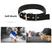 Load image into Gallery viewer, Foam Cotton  Polyester Pet Collars Pet Neck Strap Dog Neckband Cats Dogs Collars, 3.5cm x 57cm, 3.5cm x 57cm Black, 3.5cm x 57cm Blue, 3.5cm x 57cm Red
