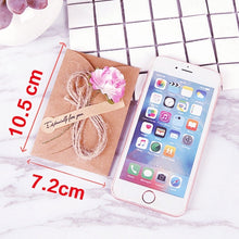 Load image into Gallery viewer, 10 PCS Festival Creative DIY Retro Kraft Paper Handmade Small Dry Flower Greeting Card Birthday Card, Sunflower