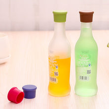 Load image into Gallery viewer, 10 PCS Candy Color Silicone Wine Beer Condiments Bottle Stopper Random Color Delivery, 10 PCS Candy Color