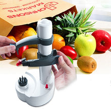 Load image into Gallery viewer, Multifunction Stainless Steel Electric Vegetables Fruit Peeler Automatic Peeling Machine, Dry Battery