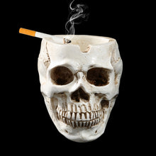 Load image into Gallery viewer, Halloween Utensils Resin Skull Ashtray Personality Home Decoration