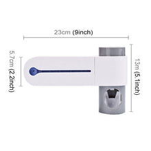 Load image into Gallery viewer, Automatic Toothpaste Dispenser Dental UV Ultraviolet Toothbrush Sterilizer Storage Holder