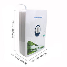 Load image into Gallery viewer, 600MG Ozone Generator Cleaner Sterilizer for Vegetables and Fruits, US Plug, EU Plug