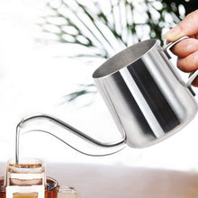 Load image into Gallery viewer, Long Narrow Spout 304 Stainless Steel Hand Drip Coffee Pot with Hanging Ear, 250ML, 350ML