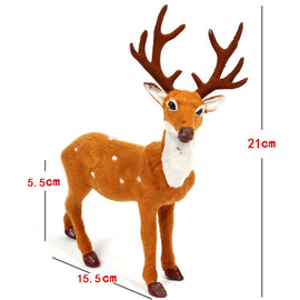 Christmas Simulation Deer Christmas Decoration, Size: 21*15.5*5.5cm, Size: 21*15.5*5.5cm