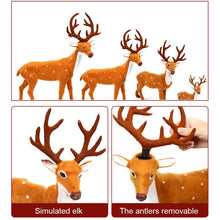 Load image into Gallery viewer, Christmas Simulation Deer Christmas Decoration, Size: 21*15.5*5.5cm, Size: 21*15.5*5.5cm