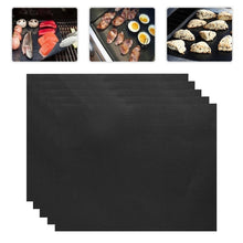Load image into Gallery viewer, 5 PCS 0.2mm Thick Barbecue Grill Mat Non-Stick BBQ Grill Mats, Size:40*33CM, 5 PCS