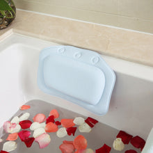 Load image into Gallery viewer, Bathroom Supplies Bathtub Pillow Bath Bathtub Headrest Suction Cup Waterproof Bath Pillows,Random Color Delivery,Size: 31*21cm, Bathtub Pillow