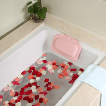 Load image into Gallery viewer, Bathroom Supplies Bathtub Pillow Bath Bathtub Headrest Suction Cup Waterproof Bath Pillows,Random Color Delivery,Size: 31*21cm, Bathtub Pillow