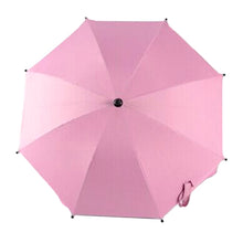 Load image into Gallery viewer, Adjustable Laciness Umbrella For Golf Carts, Baby Strollers/Prams And Wheelchairs To Provide Protection From Rain And The Sun, Azure, Pink, Orange Light, White