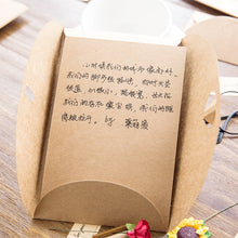 Load image into Gallery viewer, 5 PCS Festival Creative DIY Retro Kraft Paper Handmade Large Dry Flower Greeting Card Birthday Card, Dry Flower Greeting Card