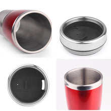 Load image into Gallery viewer, 430ml  Double Insulated Stainless Steel Mug In-Car Using Business Water Bottle