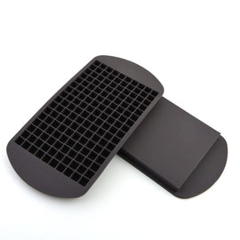 160 Lattice 1cm Small Cube Ice Trays Square Shape Silicone Ice Cube Trays, 160-Grid