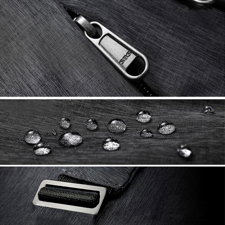 Fashion Wear-resistant Multifunctional Pockets Single Shoulder Bag Chest Front Bag for Man