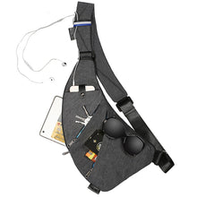 Load image into Gallery viewer, Fashion Wear-resistant Multifunctional Pockets Single Shoulder Bag Chest Front Bag for Man