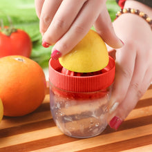 Load image into Gallery viewer, Multi-function Manual Mini Lemon Juicer with a Graduation Cup Juicer
