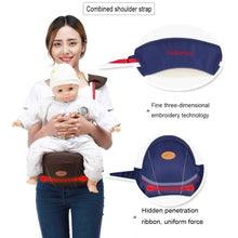 Load image into Gallery viewer, Ergonomic Baby Carrier with Hip Seat for Baby with Reflective Strip for 0-3 Years Old