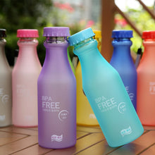 Load image into Gallery viewer, 550ml Frost Leak-proof Plastic Portable Soda Bottle Sealed Simple Student Handy Beverage Bottle, 550ml