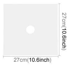 Load image into Gallery viewer, Gas Furnace Surface Ultra-thin Fibre Material Stovetop Protective Cleaning Pad, Size: 27*27cm, 0.2mm (Silver), 0.2mm