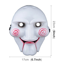 Load image into Gallery viewer, Halloween Mask Plastic Halloween Festival Party Fancy Saw Mask, Festival Party