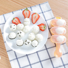 Load image into Gallery viewer, Cute Style Food-grade Sushi Rice Ball Shaker Mold with Spoon for Kids, Random Color Delivery, Spoon Shape