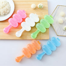Load image into Gallery viewer, Cute Style Food-grade Sushi Rice Ball Shaker Mold with Spoon for Kids, Random Color Delivery, Spoon Shape