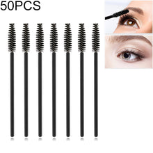 Load image into Gallery viewer, 50 PCS Disposable Eyelash Brush Cosmetic Makeup Brushes Eyes Make Up Styling Tools