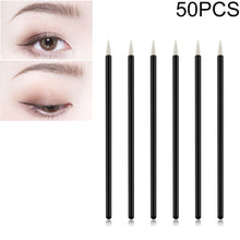 Load image into Gallery viewer, 50 PCS Eyeliner Brush Cosmetic Makeup Brushes Eyes Make Up Styling Tools