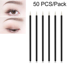 Load image into Gallery viewer, 50 PCS Eyeliner Brush Cosmetic Makeup Brushes Eyes Make Up Styling Tools
