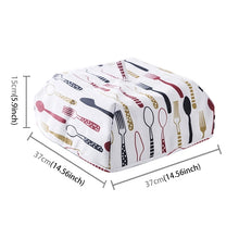 Load image into Gallery viewer, Foldable Thickened Aluminum Foil Food Heat Preservation Cover, Size: L (37 x 37 x 15cm), Size: L Green, Size: L Red