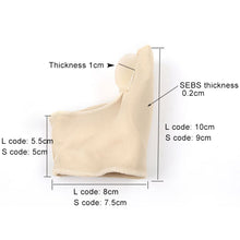 Load image into Gallery viewer, 1 Pair SEBS Hallux Valgus Correction Sleeve Feet Care Special Big Toe Bone Ring Foot Thumb Orthopedic Brace Relieve for Men / Women, Size: L, Size: L