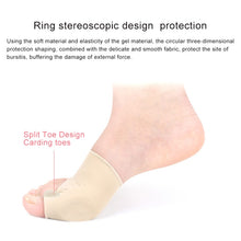 Load image into Gallery viewer, 1 Pair SEBS Hallux Valgus Correction Sleeve Feet Care Special Big Toe Bone Ring Foot Thumb Orthopedic Brace Relieve for Men / Women, Size: L, Size: L