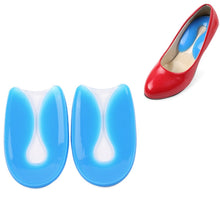 Load image into Gallery viewer, U-shaped Heel Pad Soft and Comfortable Shock Absorption Silicone Pad Insole, Size: S(30-34 Yards), Size: S(30-34 Yards)