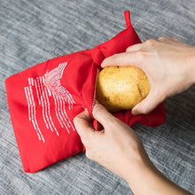 Load image into Gallery viewer, Washable Reusable Microwave Potato Cooker Bag (Cooks Up to 4 Potatoes At The Same Time), Size: 26.7*17.6cm, Potato Cooker Bag