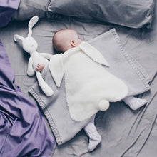 Load image into Gallery viewer, Rabbit Pattern Stereoscopic Ears Baby Knitted Blanket, Rabbit Pattern