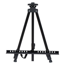 Load image into Gallery viewer, Portable Telescopic Metal Easel Tripod for Painting &amp; Advertising Display, Metal Easel Tripod