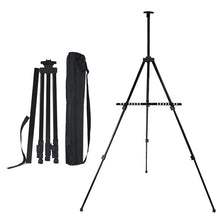 Load image into Gallery viewer, Portable Telescopic Metal Easel Tripod for Painting &amp; Advertising Display, Metal Easel Tripod