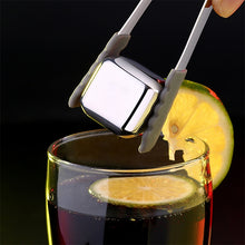 Load image into Gallery viewer, Stainless Steel Chilling Reusable Ice Cubes for Whiskey, Vodka, Liqueurs, 1 PC
