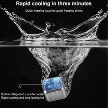 Load image into Gallery viewer, Stainless Steel Chilling Reusable Ice Cubes for Whiskey, Vodka, Liqueurs, 1 PC
