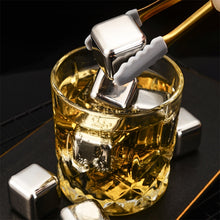 Load image into Gallery viewer, Stainless Steel Chilling Reusable Ice Cubes for Whiskey, Vodka, Liqueurs, 1 PC