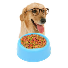 Load image into Gallery viewer, Dog Cat Light Candy Color Plastic Material Single Pets Bowls, Single Pets Bowls