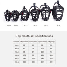 Load image into Gallery viewer, Dog Muzzle Prevent Biting Chewing and Barking Allows Drinking and Panting, Size: 6.8*6.3*7.8cm, Size: 6.8*6.3*7.8cm