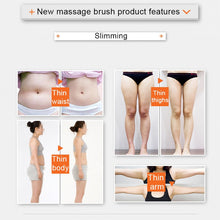 Load image into Gallery viewer, Bath Shower Body Relaxing Spa Scrub Glove Anti Cellulite Massager TPR Brush