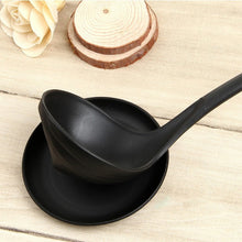 Load image into Gallery viewer, Stand Up Ladle Spoon with Tray for Home or Commercial Kitchen, Spoon Size: 28.5*8.2cm