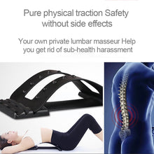 Load image into Gallery viewer, Magnetic Therapy 18 Magnets Spine Stretch Stabilizer Lumbar Traction Waist Masssger