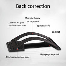 Load image into Gallery viewer, Magnetic Therapy 18 Magnets Spine Stretch Stabilizer Lumbar Traction Waist Masssger
