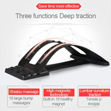 Load image into Gallery viewer, Magnetic Therapy 18 Magnets Spine Stretch Stabilizer Lumbar Traction Waist Masssger
